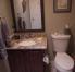 Second Bath with tub/shower, across from second bedroom.