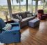Enclosed lanai With golf view with mini split