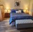Master bedroom king size bed