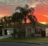 Watch the sunset from backyard patio 