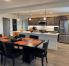 dining room seating for 6.
open concept to kitchen and living room.