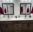 primary bathroom. 
twin sinks. lots of towels for your use. 