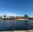 Sunset island at Eastport