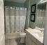 Guest bathroom 
Quartz countertop